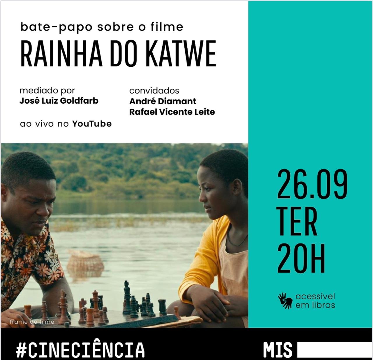 Bate-papo sobre o filme Rainha do Katwe - Instituto Mario Schenberg
